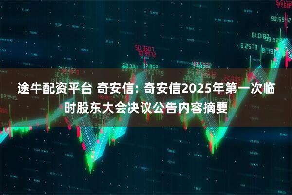 途牛配资平台 奇安信: 奇安信2025年第一次临时股东大会决议公告内容摘要