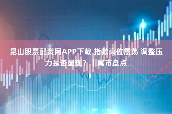 昆山股票配资网APP下载 指数高位震荡 调整压力是否显现？｜尾市盘点